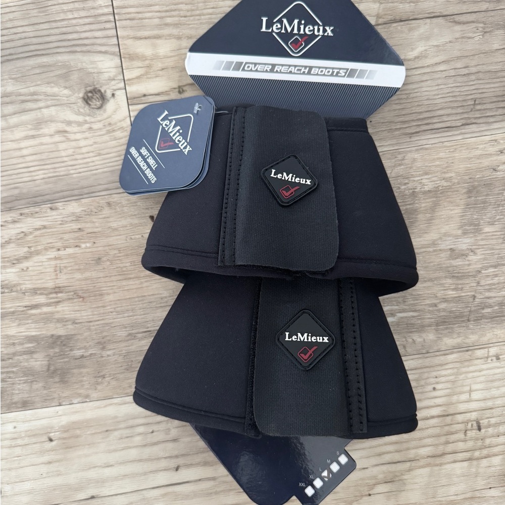 LeMieux Black Over Reach Boots